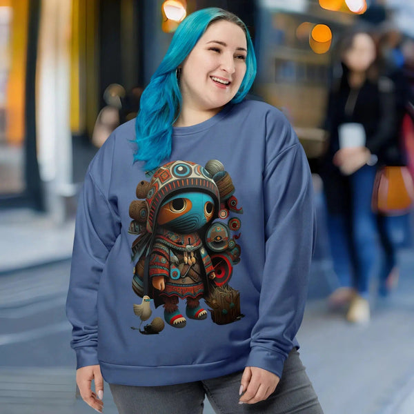 Otherworldly Haida-Tlingit Unisex Sweatshirt